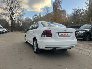 2018 Volkswagen Polo V Рестайлинг, белый, 1150000 рублей, вид 5