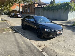 2007 Mitsubishi Lancer X, чёрный, 650000 рублей, вид 1