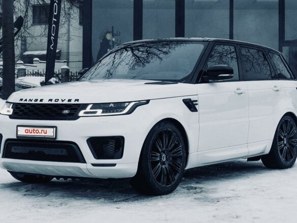 2019 Land Rover Range Rover Sport II Рестайлинг, белый, 10000000 рублей