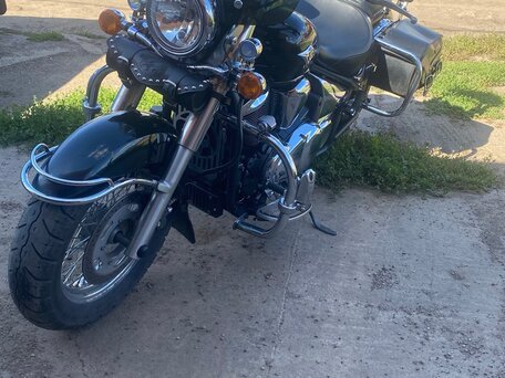 2012 Kawasaki VN900 Vulcan, чёрный, 700000 рублей, вид 1
