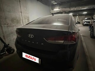 2017 Hyundai Sonata VII (LF) Рестайлинг, чёрный, 1600000 рублей, вид 4
