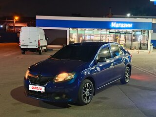 2014 Renault Logan II, синий, 435000 рублей, вид 2