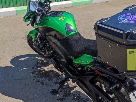 2023 Bajaj Dominar 400, зелёный, 330000 рублей, вид 4