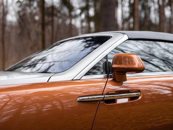 2016 Rolls-Royce Dawn, оранжевый - вид 3