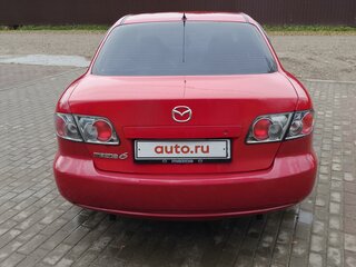 2005 Mazda 6 I (GG) Рестайлинг, красный, 300000 рублей, вид 3