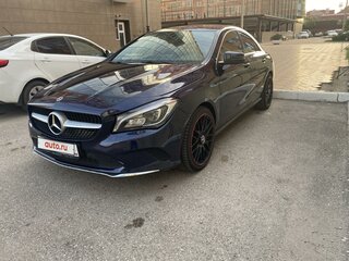 2017 Mercedes-Benz CLA 200 I (C117, X117) Рестайлинг, синий, 2650000 рублей, вид 1