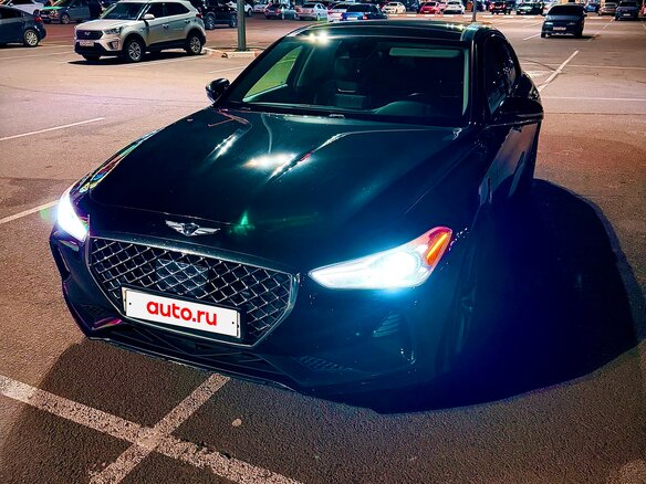 2019 Genesis G70 I, чёрный, 1890000 рублей - вид 1