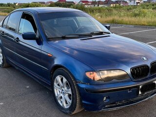 2004 BMW 3 серии N42 316i IV (E46) Рестайлинг, синий, 525000 рублей, вид 4