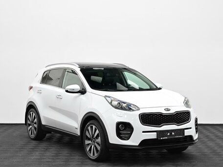 2017 Kia Sportage IV, белый, 1749000 рублей, вид 1