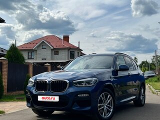 2018 BMW X3 30i xDrive III (G01), синий, 3300000 рублей, вид 2