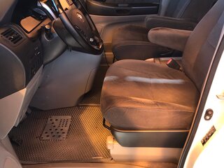 2007 Toyota Alphard I Рестайлинг, белый, 1100000 рублей, вид 5