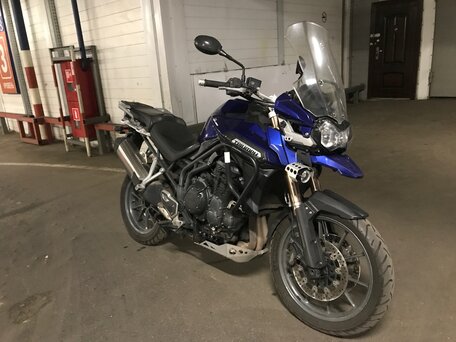 2013 Triumph Tiger 1200, синий, 600000 рублей, вид 1