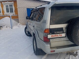 1998 Toyota Land Cruiser Prado 90 Series, серебристый, 1100000 рублей, вид 4