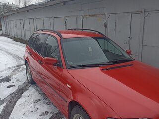 2004 BMW 3 серии 320d IV (E46) Рестайлинг, красный, 1100000 рублей, вид 4