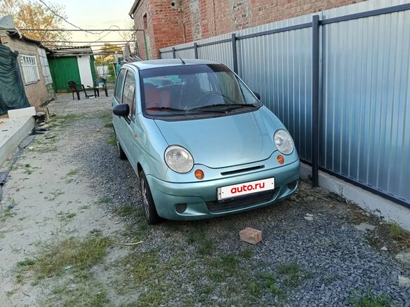 2009 Daewoo Matiz I Рестайлинг, зелёный, 220000 рублей