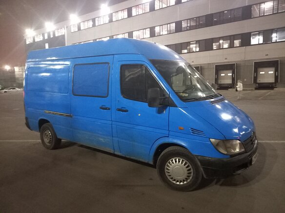 2003 Mercedes-Benz Sprinter, синий, 850000 рублей - вид 2