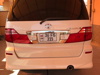 2007 Toyota Alphard I Рестайлинг, белый, 1100000 рублей, вид 4