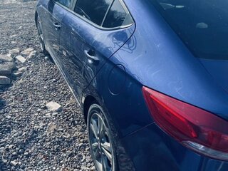 2017 Hyundai Elantra VI (AD), синий, 1345000 рублей, вид 5