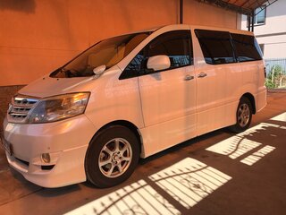 2007 Toyota Alphard I Рестайлинг, белый, 1100000 рублей, вид 1