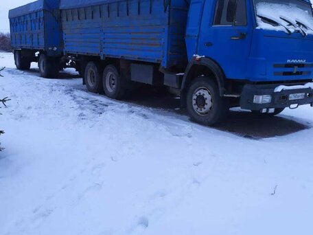 2007 КамАЗ 53215, синий, 2200000 рублей, вид 1