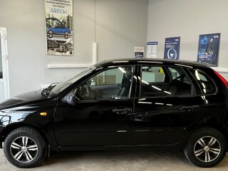 2012 Lada (ВАЗ) Kalina I, чёрный, 200000 рублей, вид 2