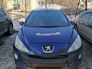 2008 Peugeot 308 I, синий, 380000 рублей, вид 1