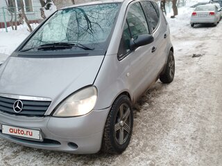 1999 Mercedes-Benz A-Класс 160 I (W168), серый, 350000 рублей, вид 1