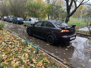 2008 Mitsubishi Lancer X, чёрный, 1700000 рублей, вид 4