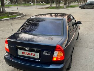 2008 Hyundai Accent ТагАЗ II, синий, 580000 рублей, вид 3