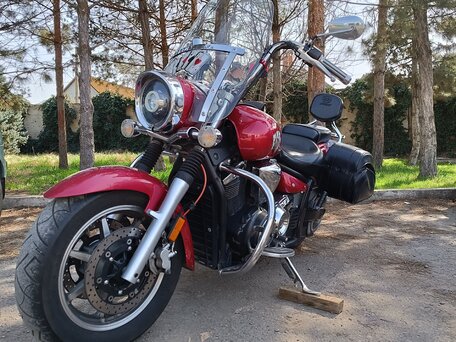 2008 Yamaha XVS1300, пурпурный, 600000 рублей, вид 1