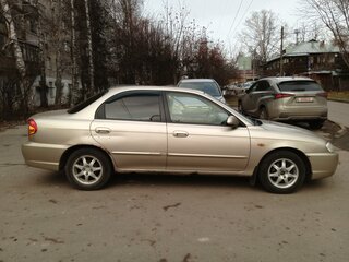2009 Kia Spectra I Рестайлинг 2, бежевый, 320000 рублей, вид 2