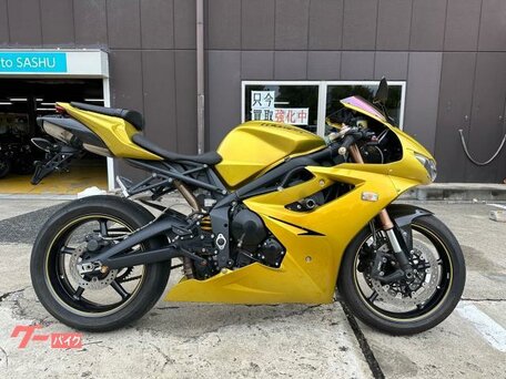 2014 Triumph Daytona 675, жёлтый, 750000 рублей, вид 2