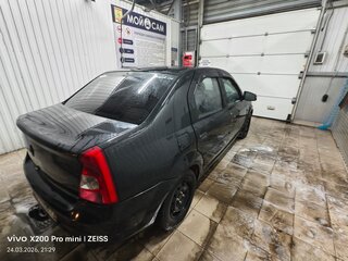 2011 Renault Logan I Рестайлинг, чёрный, 360000 рублей, вид 2
