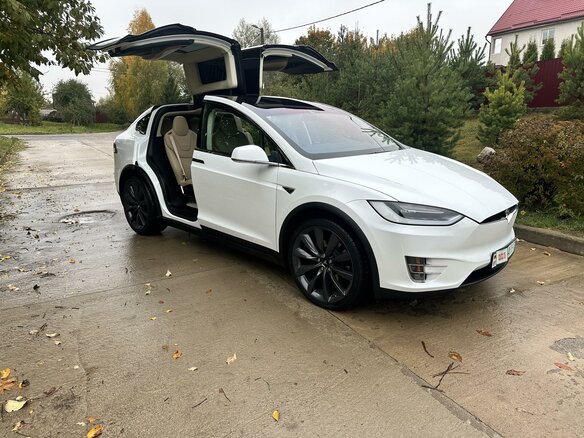 2016 Tesla Model X 90D I, белый, 3700000 рублей - вид 8