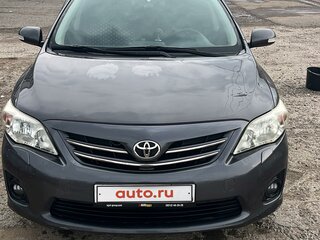 2010 Toyota Corolla X (E140, E150) Рестайлинг, серый, 1050000 рублей, вид 1