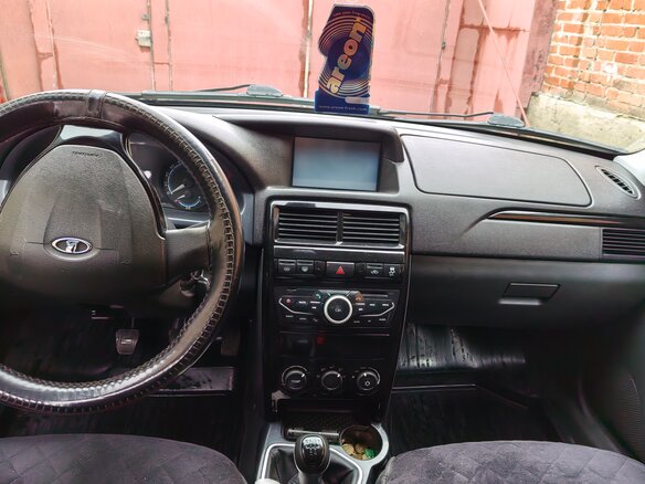 2013 Lada (ВАЗ) Priora I Рестайлинг, чёрный, 580000 рублей - вид 5