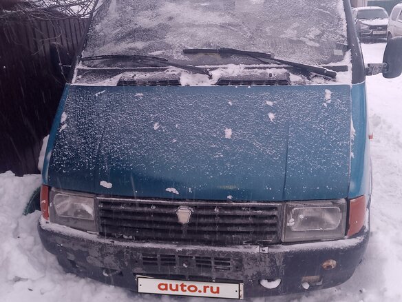 1995 ГАЗ ГАЗель (3302), синий, 170000 рублей - вид 6