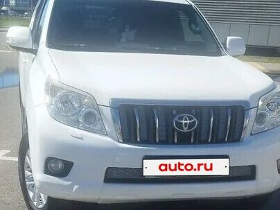 2013 Toyota Land Cruiser Prado 150 Series, белый, 3000000 рублей, вид 4