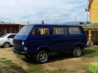 1987 Volkswagen Transporter T3, синий, 1200000 рублей, вид 1