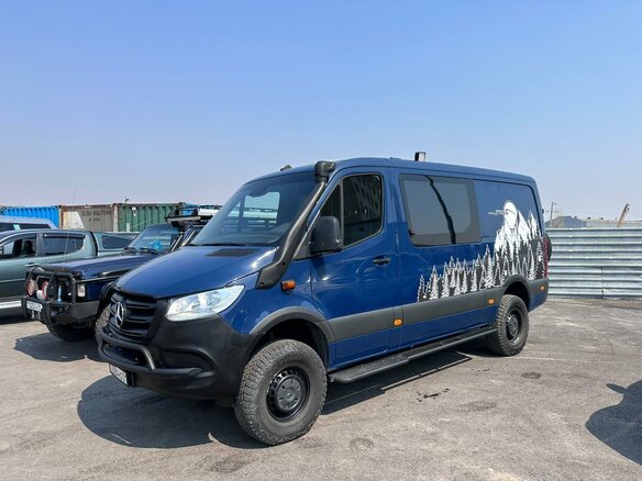 2019 Mercedes-Benz Sprinter, синий, 7000000 рублей - вид 12