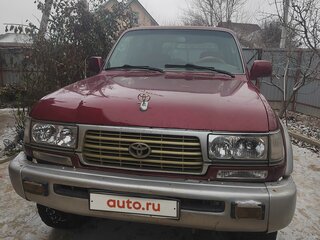 1995 Toyota Land Cruiser 80 Series Рестайлинг, красный, 1750000 рублей, вид 1