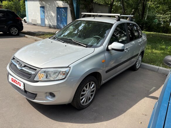 2014 Lada (ВАЗ) Granta I, серый, 550000 рублей - вид 1