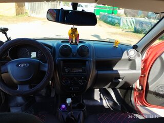 2017 Lada (ВАЗ) Granta I, красный, 630000 рублей, вид 5