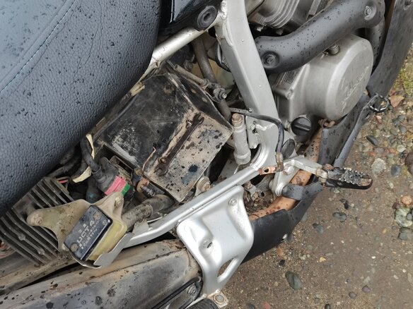 1991 Honda Transalp 400, чёрный, 255000 рублей - вид 12