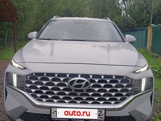 2021 Hyundai Santa Fe IV Рестайлинг, белый, 3950000 рублей, вид 4