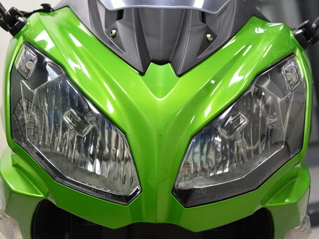 2012 Kawasaki ER-6F (Ninja 650R), зелёный, 495000 рублей, вид 5