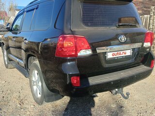 2012 Toyota Land Cruiser 200 Series Рестайлинг 1, чёрный, 4350000 рублей, вид 4