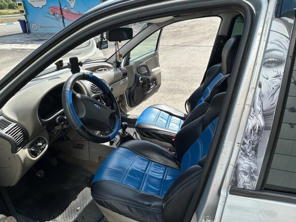 2008 Lada (ВАЗ) Kalina I, серебристый, 180000 рублей - вид 7