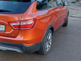 2020 Lada (ВАЗ) Vesta SW Cross I, оранжевый, 1730000 рублей, вид 4