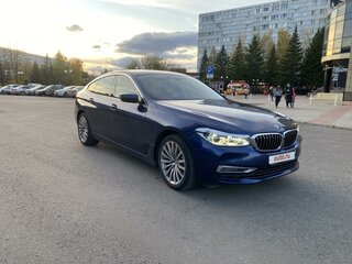 2018 BMW 6 серии Gran Turismo 620d xDrive IV (G32), синий, 3900000 рублей, вид 3
